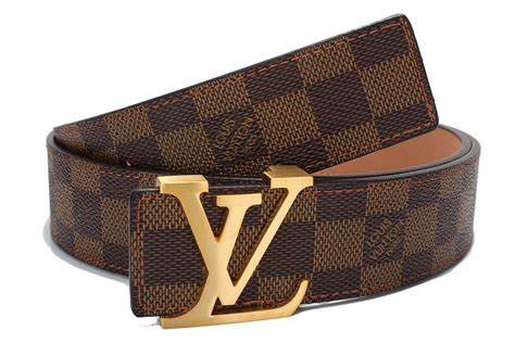 brown louis vuitton belt with gold buckle|lv belt price original.